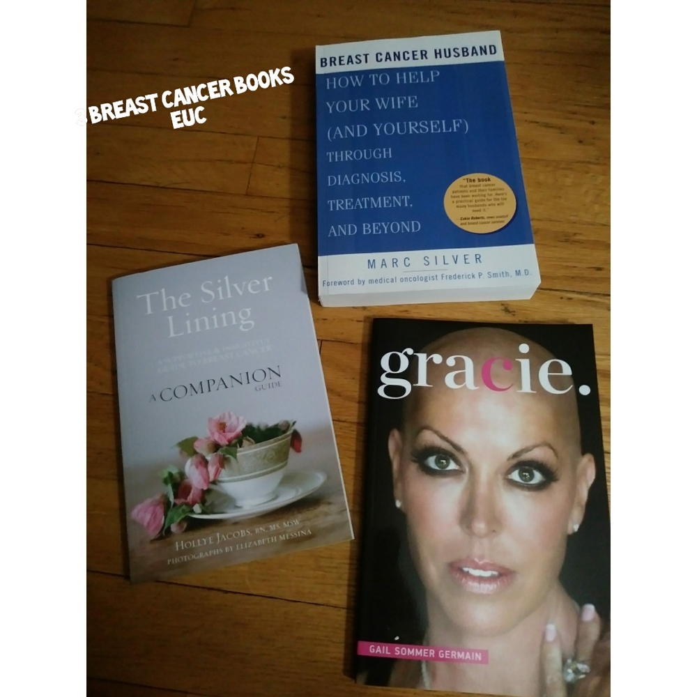 📖all 3 Breast Cancer Books great condition